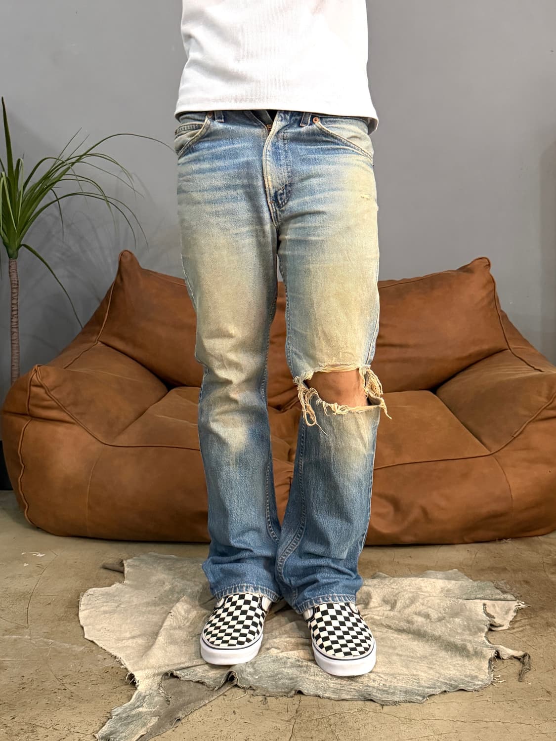 90‘s MADE IN USA 🇺🇸 리바이스 517 부츠컷 오렌지탭 상품이미지4