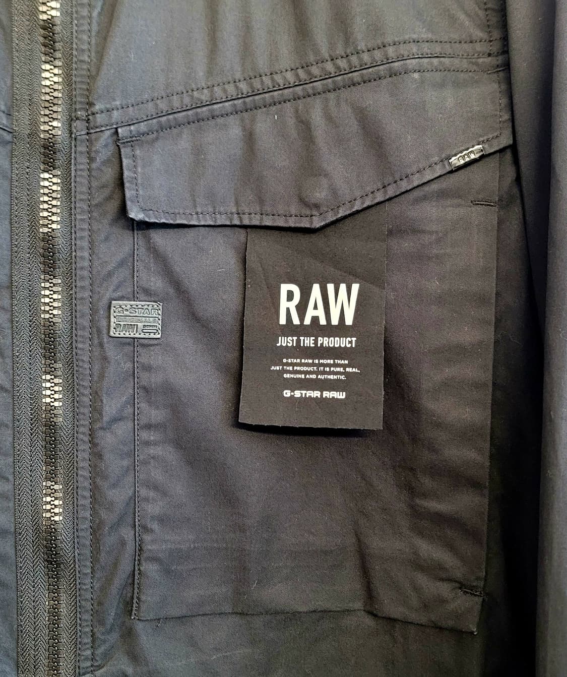 G-STAR RAW(지스타) 오버핏 밀리터리 집업 셔츠형자켓(셔켓) 판매 상품이미지6