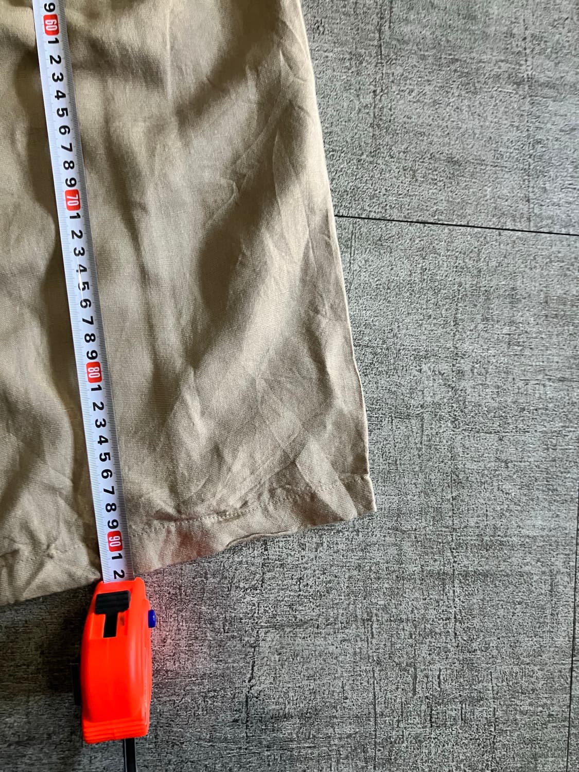 일본빈티지 Slobe 하구미모리걸 달천깔페어리 투버튼 8부팬츠 상품이미지3