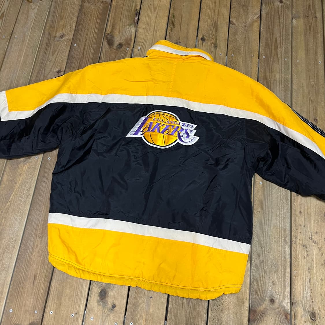 빈티지 스타터 레이커스 올드스쿨 잠바 상품이미지1