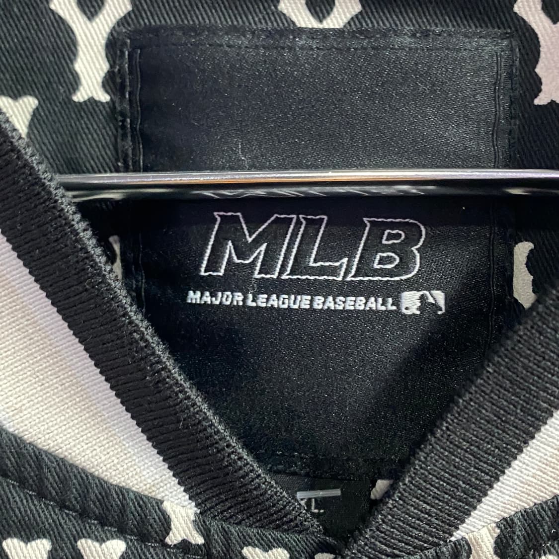 MLB 뉴욕 양키스 사이드라인 블랙 블루종 자켓 B2936    상품이미지4