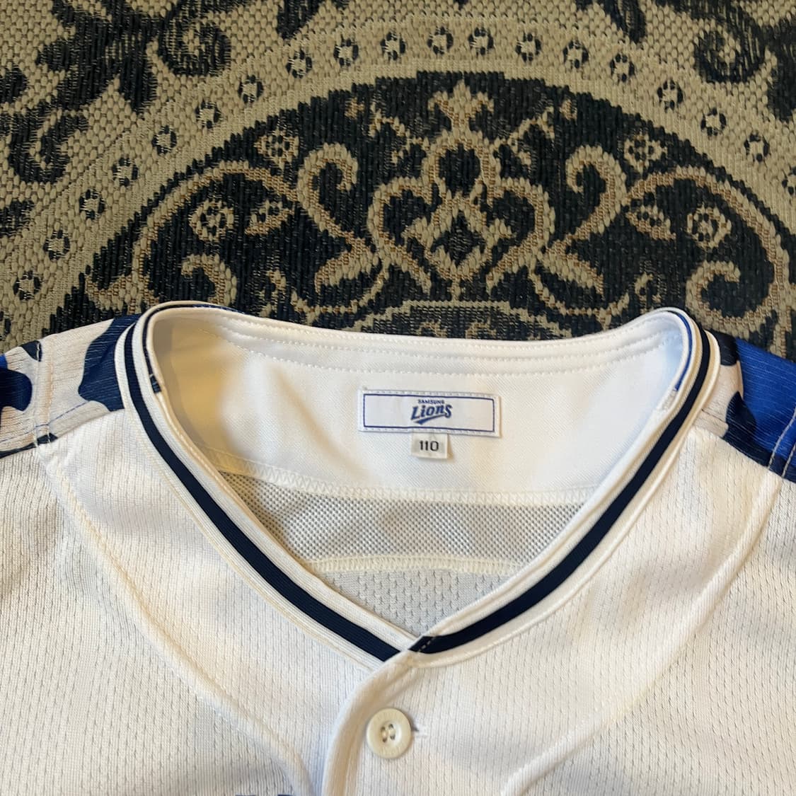 110 삼성라이온즈 밀리터리 노마킹 유니폼/W2623 상품이미지4