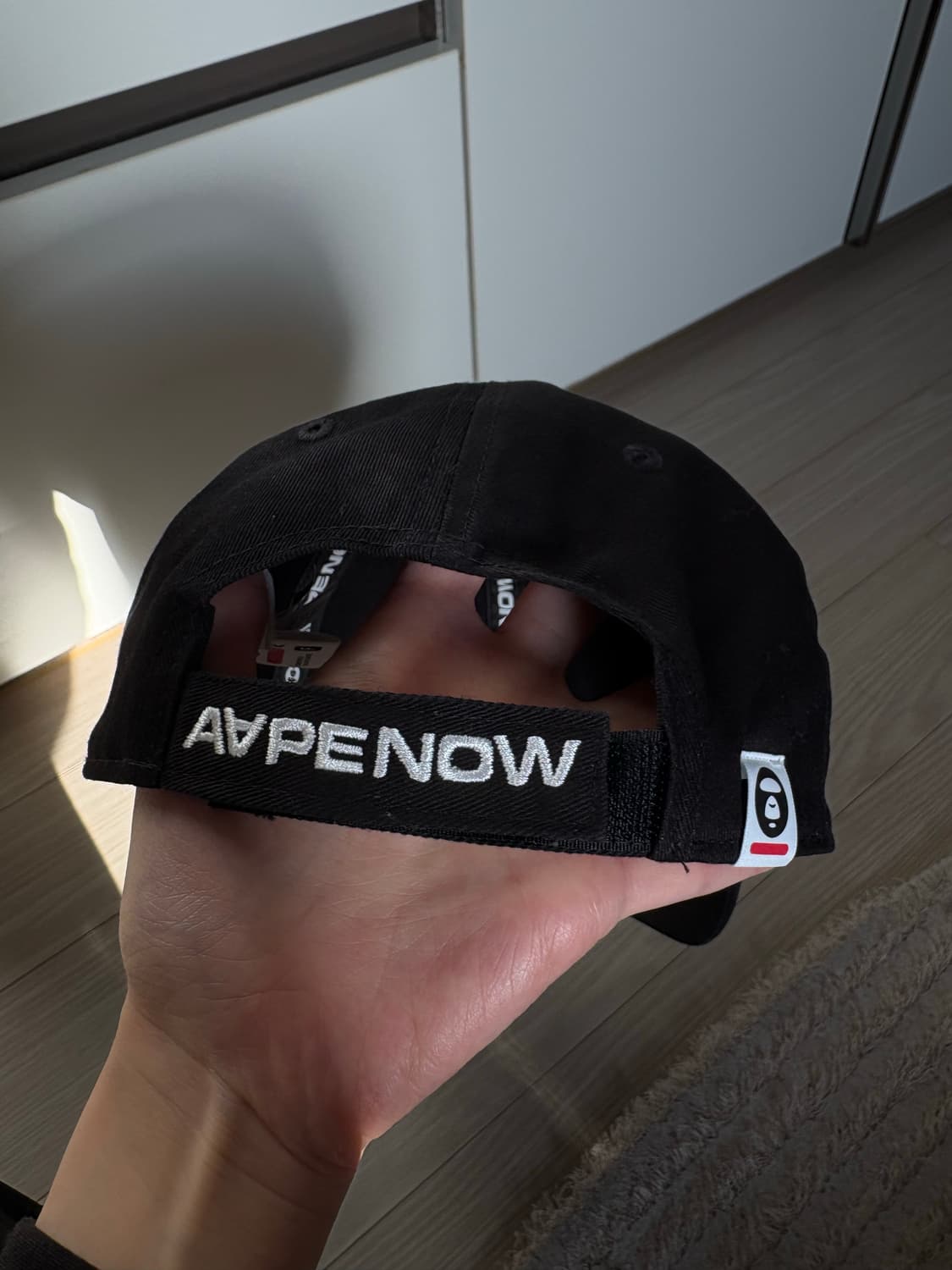 Aape 에이프 블랙 볼캡 상품이미지4