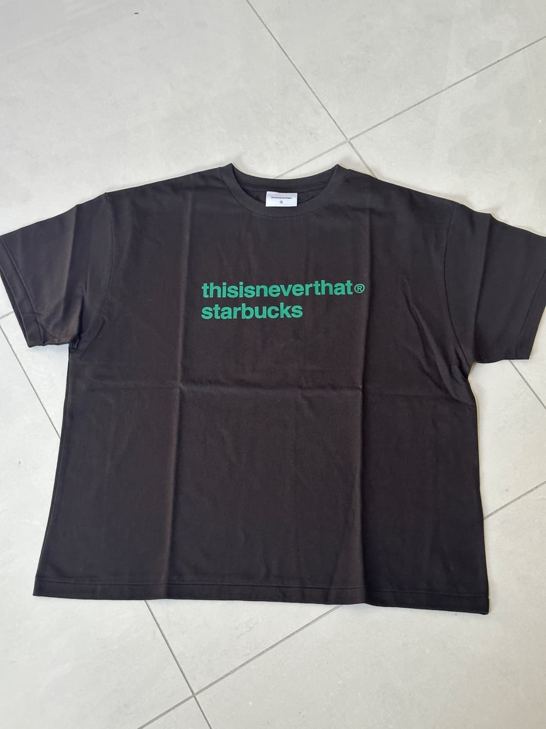 S/S T-shirt Off black 상품이미지1