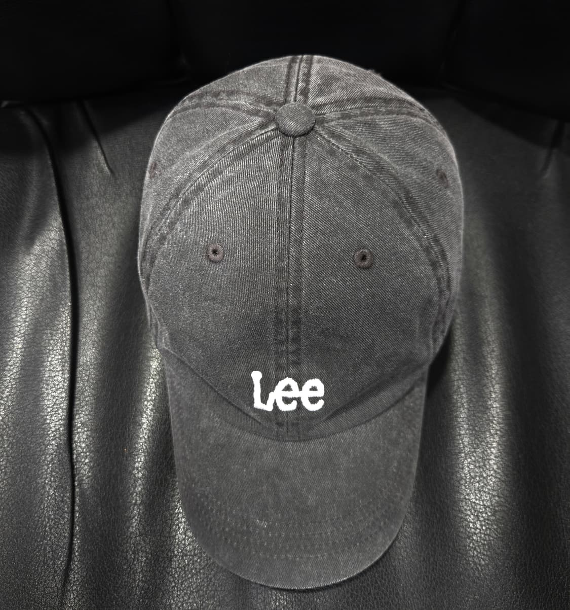 리 스몰 트위치 로고 피그먼트 볼캡 F 상품이미지4