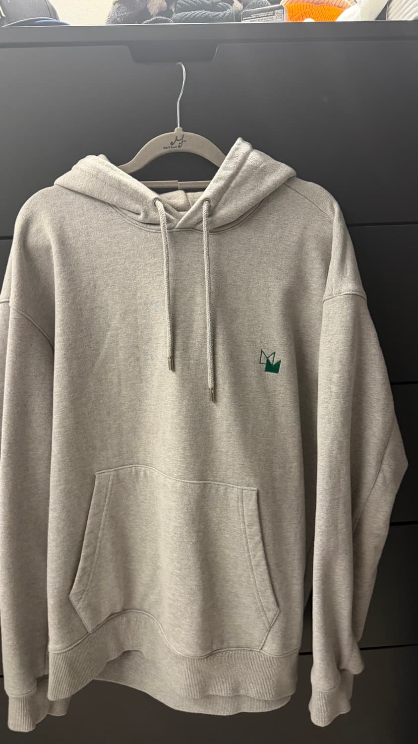 솔리드옴므 오버핏후드티 상품이미지1