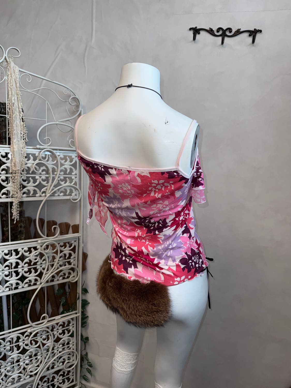 Michel Klein floral ruffle sleeveless 상품이미지2