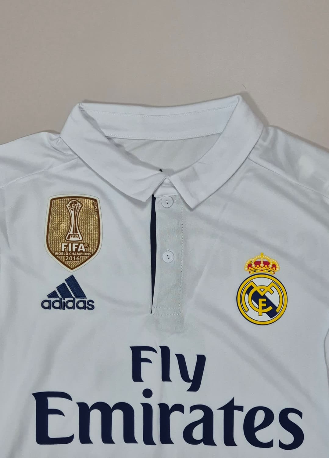 16-17 레알마드리드 홈킷 라모스 긴팔유니폼 XL 상품이미지3
