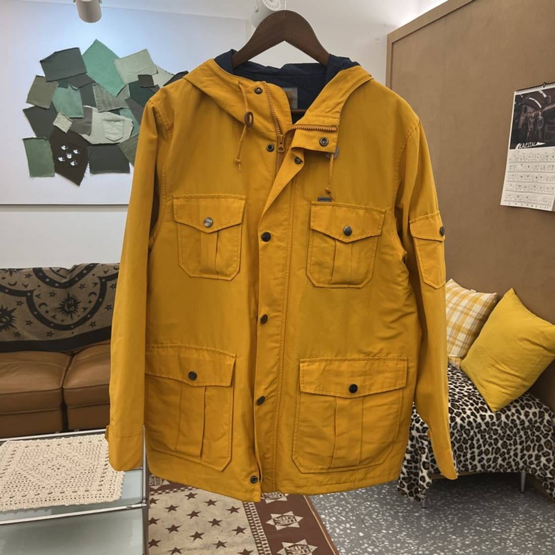 칼하트 레트로 빈티지 멀티포켓 트러커 야상 자켓 L C09876 상품이미지3