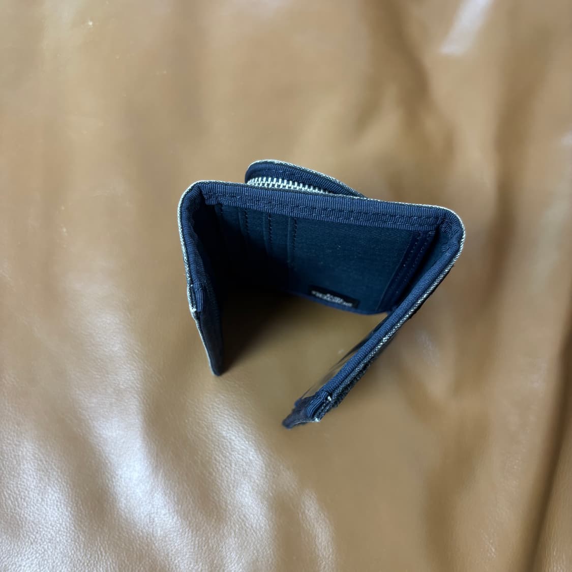 PORTER 포터 폴딩 월렛 지갑 워시드 캔버스 스모키 상품이미지9