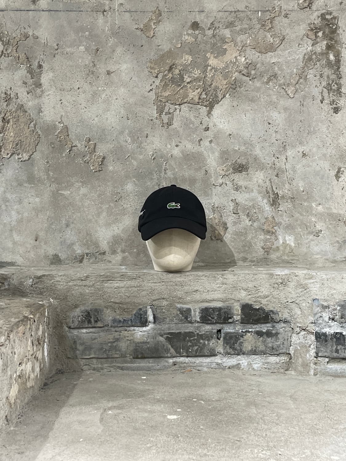 슈프림 x 라코스테 블랙 피케 6 패널 볼캡 상품이미지2