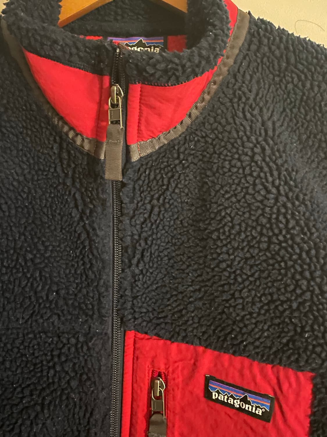 patagonia retro x 자켓 네이비 상품이미지3