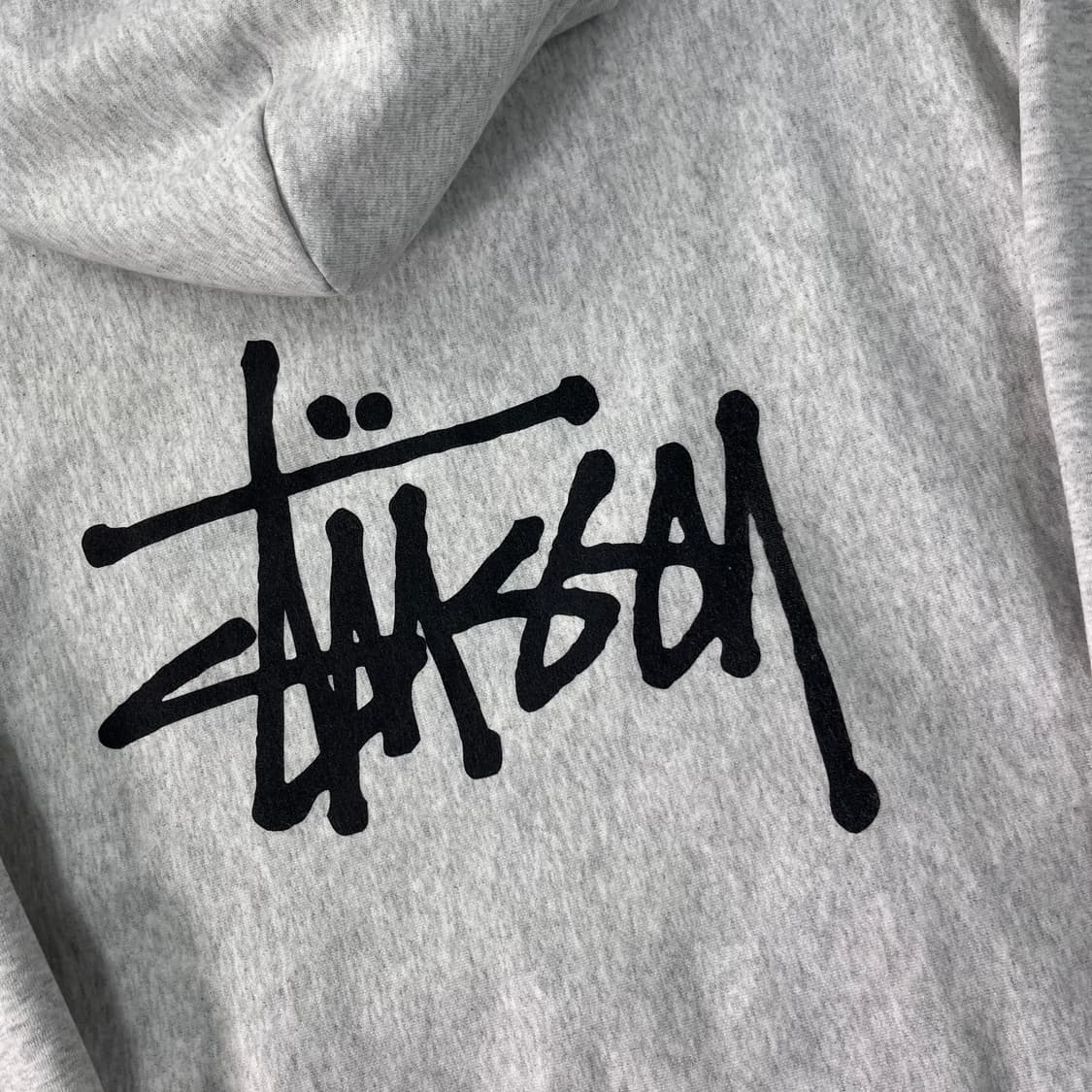 100 스투시 베이직 오트밀 후드티 상품이미지7