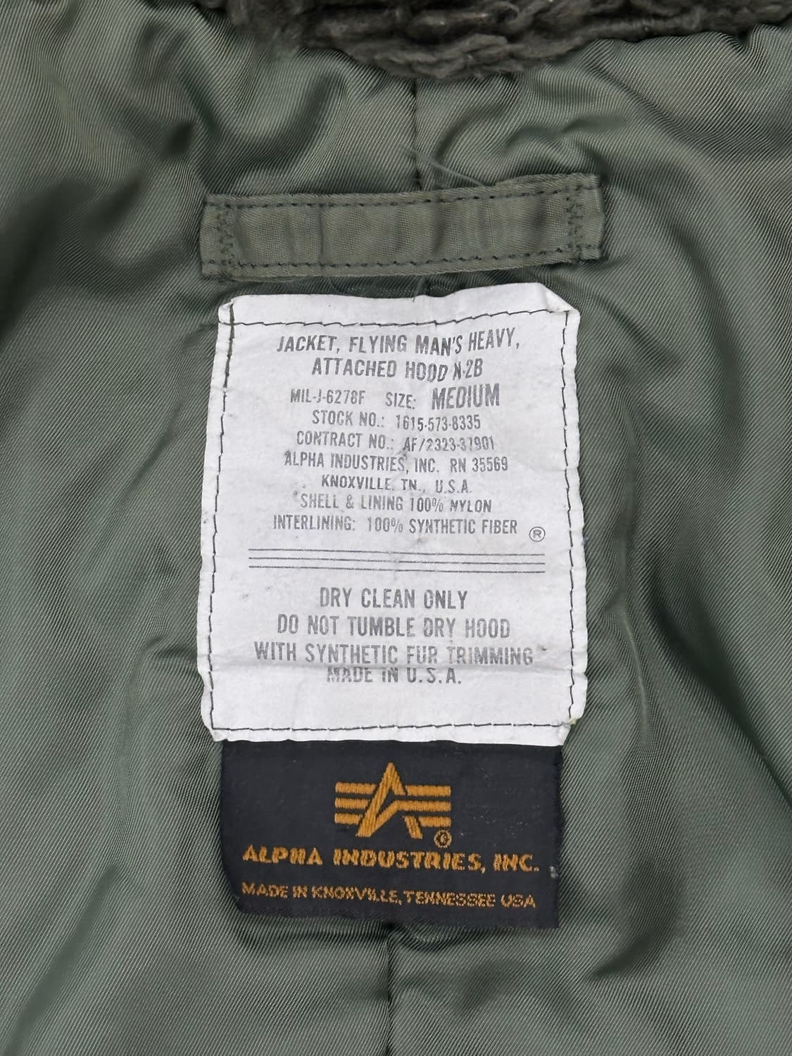 80’s 알파인더스트리 N-2B 상품이미지5