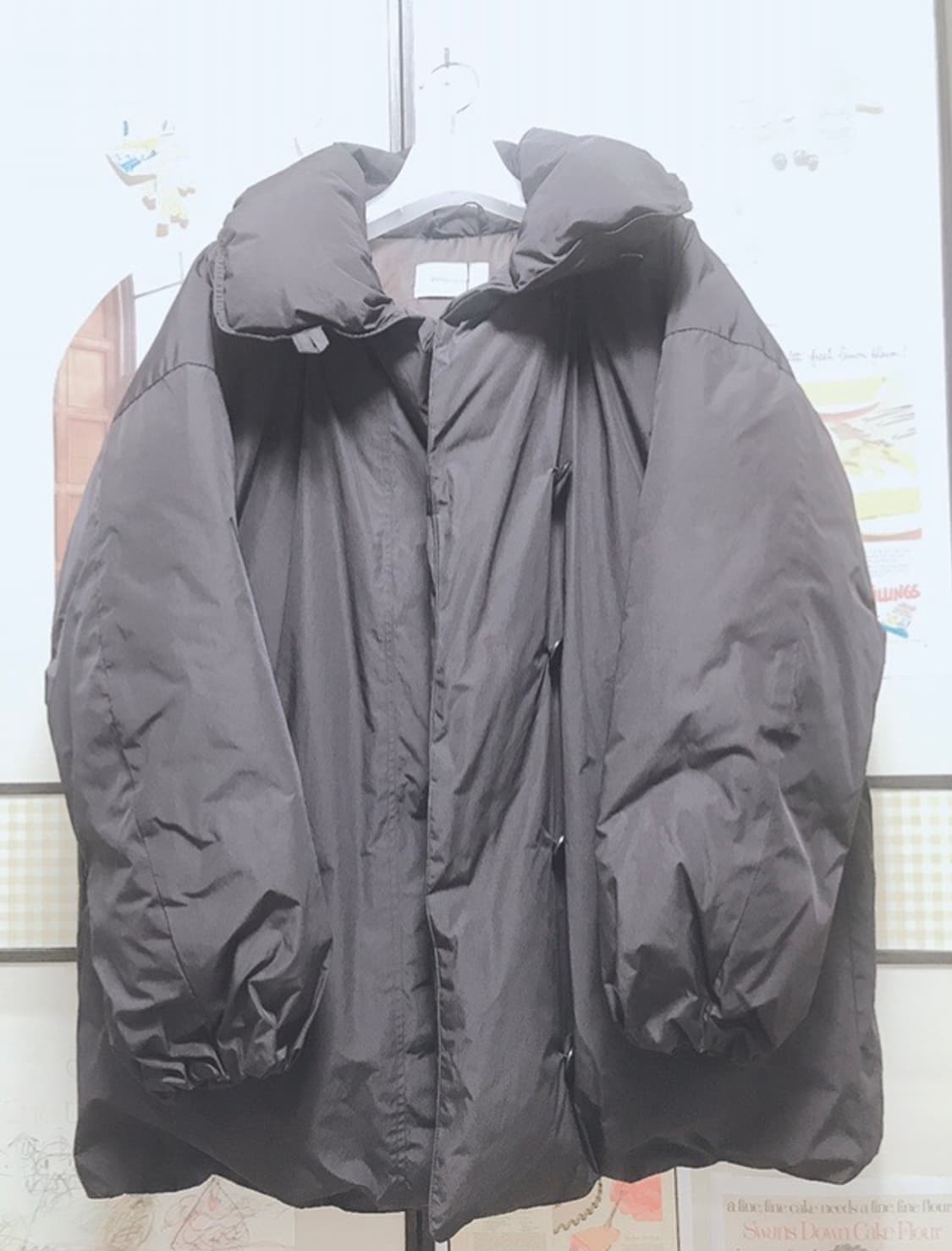 (새상품) 스프링크로커스 브라운 패딩 코트 상품이미지9