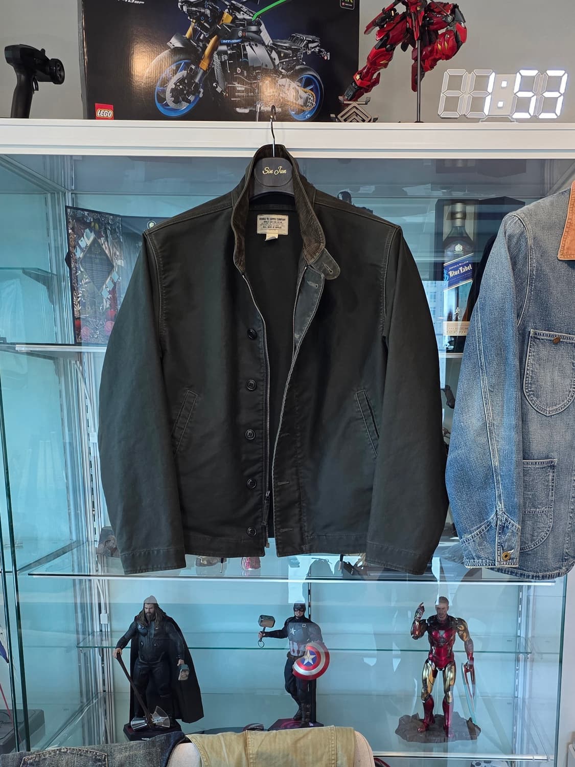 RRL 더블알엘 코듀로이 칼라 코튼 덱 자켓 판매 상품이미지1