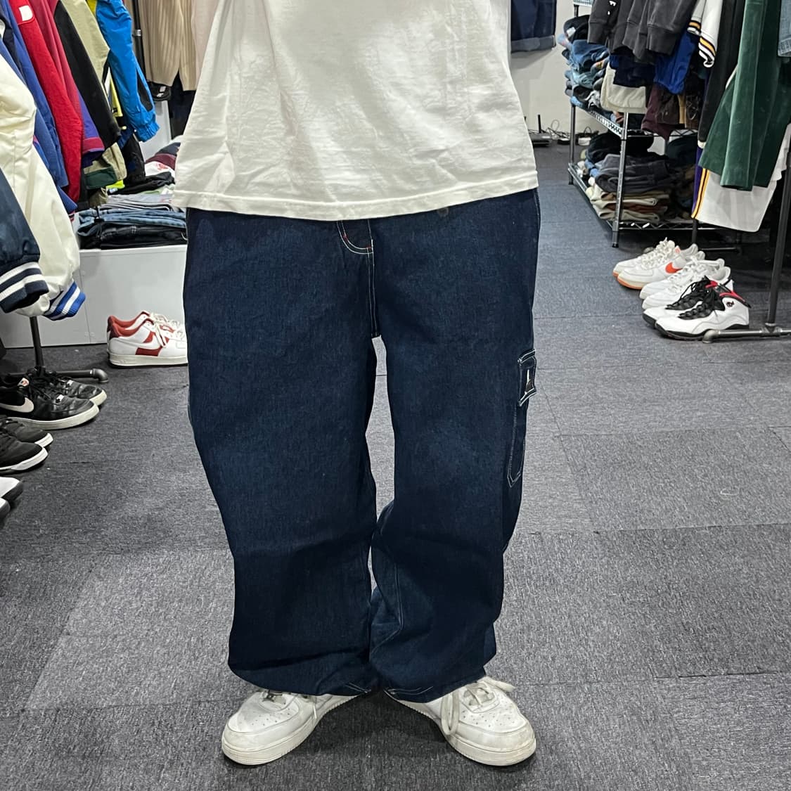 로카웨어 힙합 데님팬츠 상품이미지3