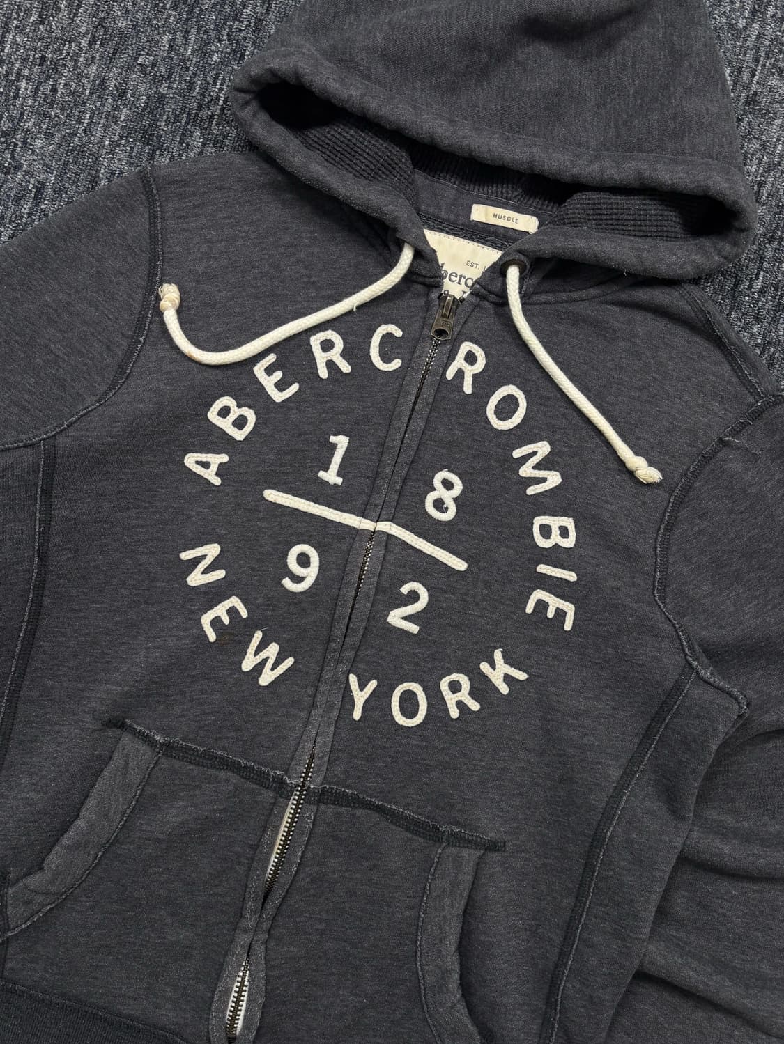 아베크롬비 빅로고 후드집업 상품이미지5