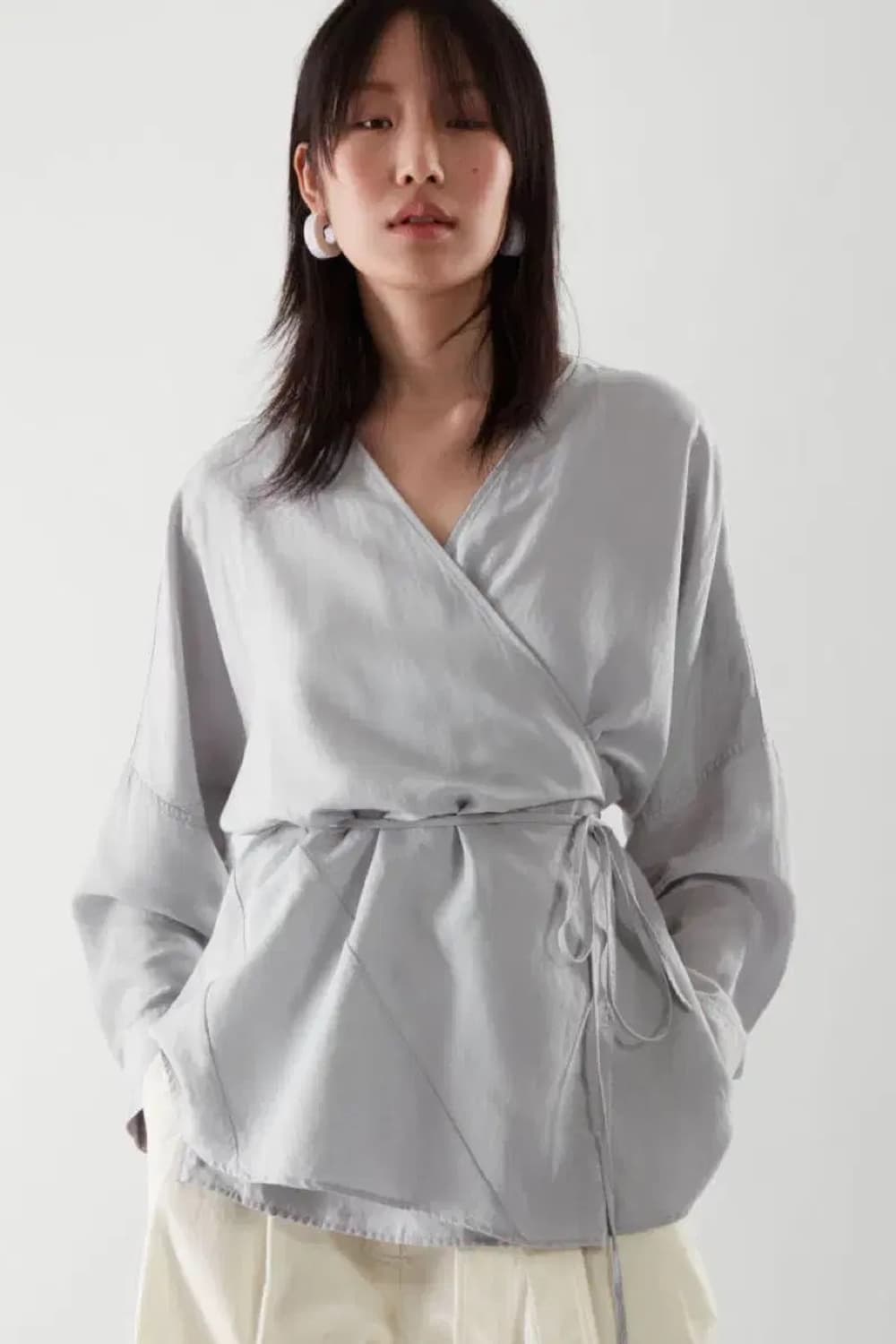 Cos 코스 랩탑 블라우스 상품이미지1