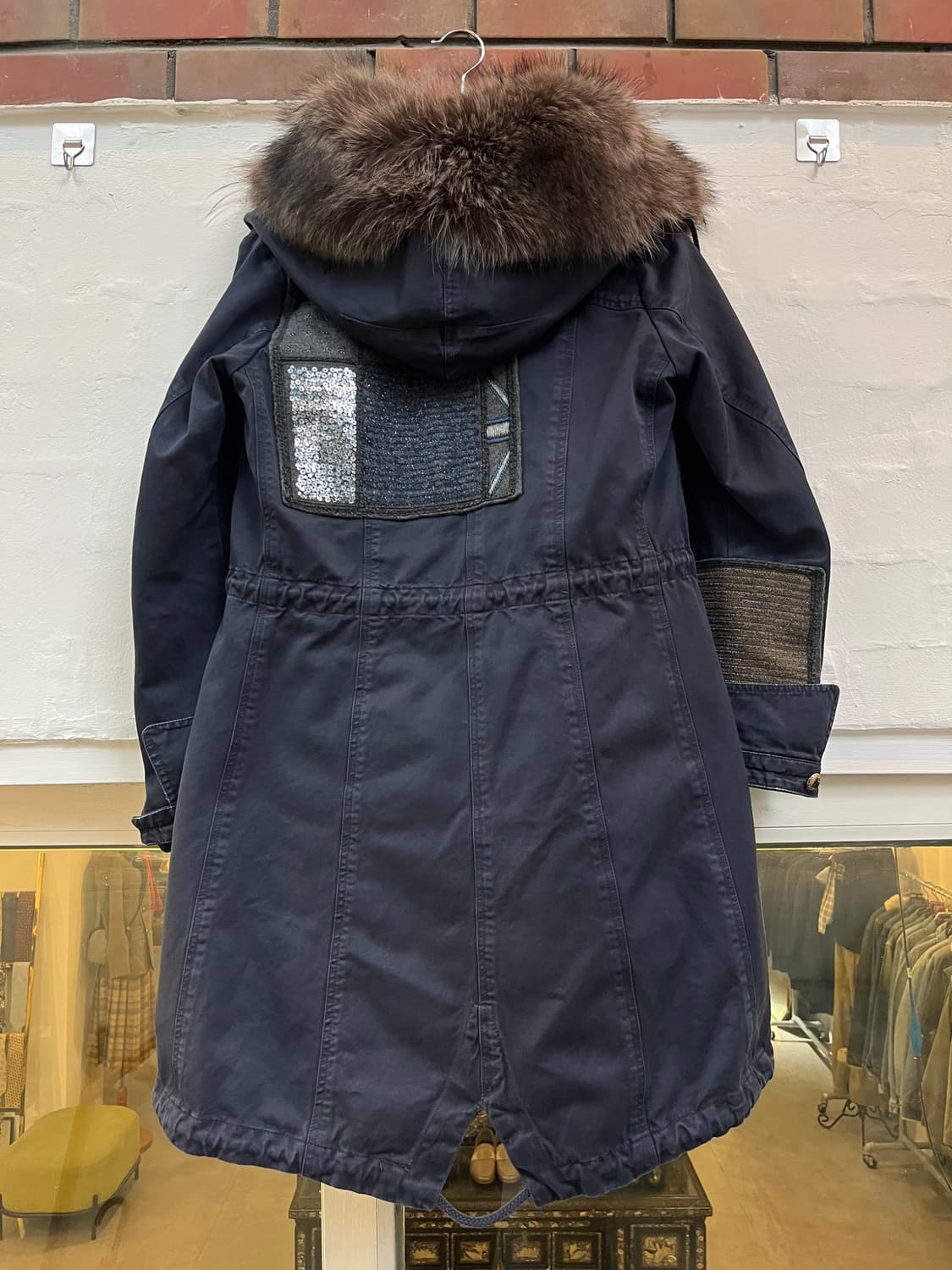 Project Foce 이태리 마모트 퍼 후드 트리밍 자켓 42 상품이미지10