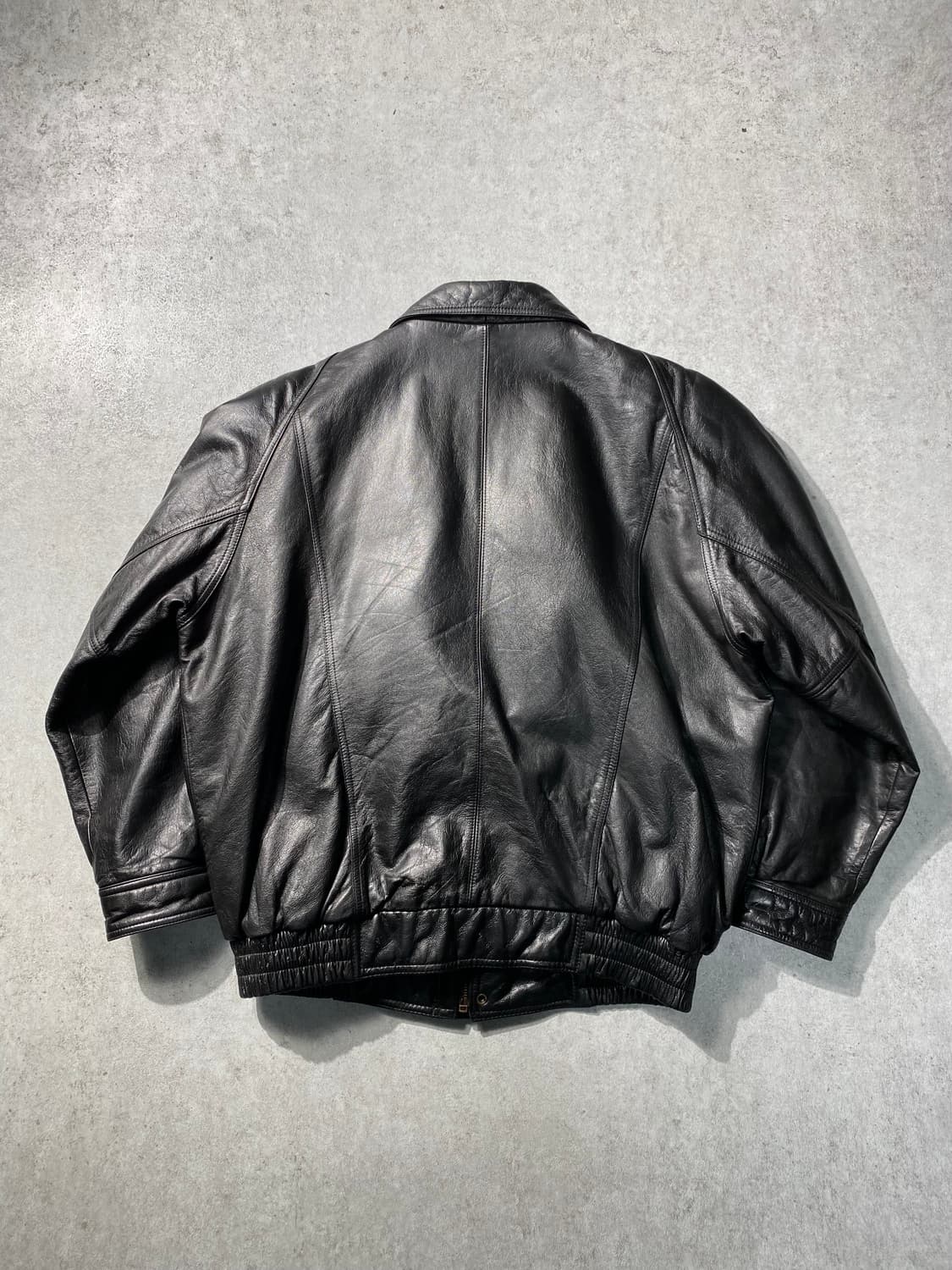 [XL] 90s Vintage 빈티지 카우하이드 봄버자켓 상품이미지4