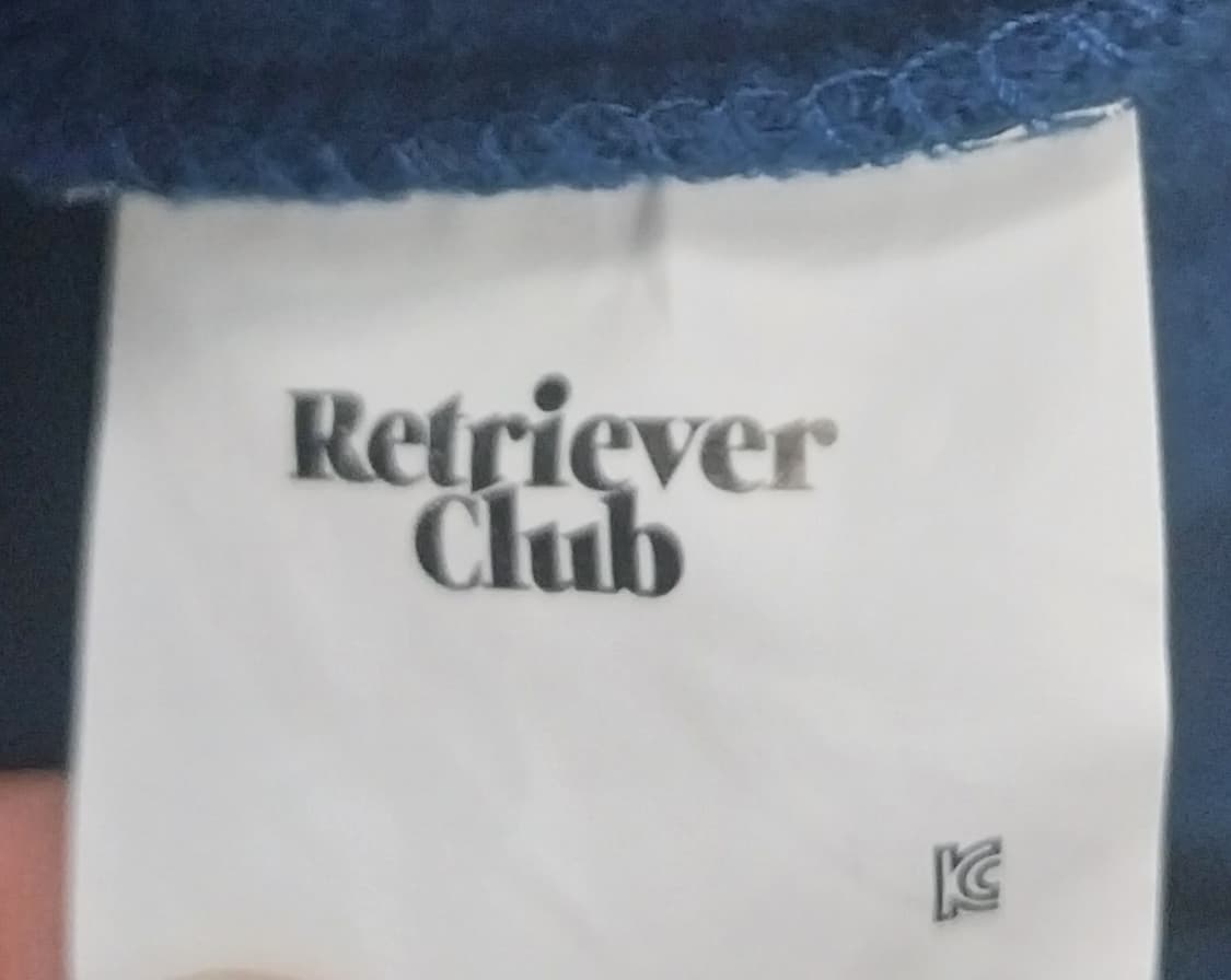 리트리버 클럽 후드티 네이비 L 상품이미지4