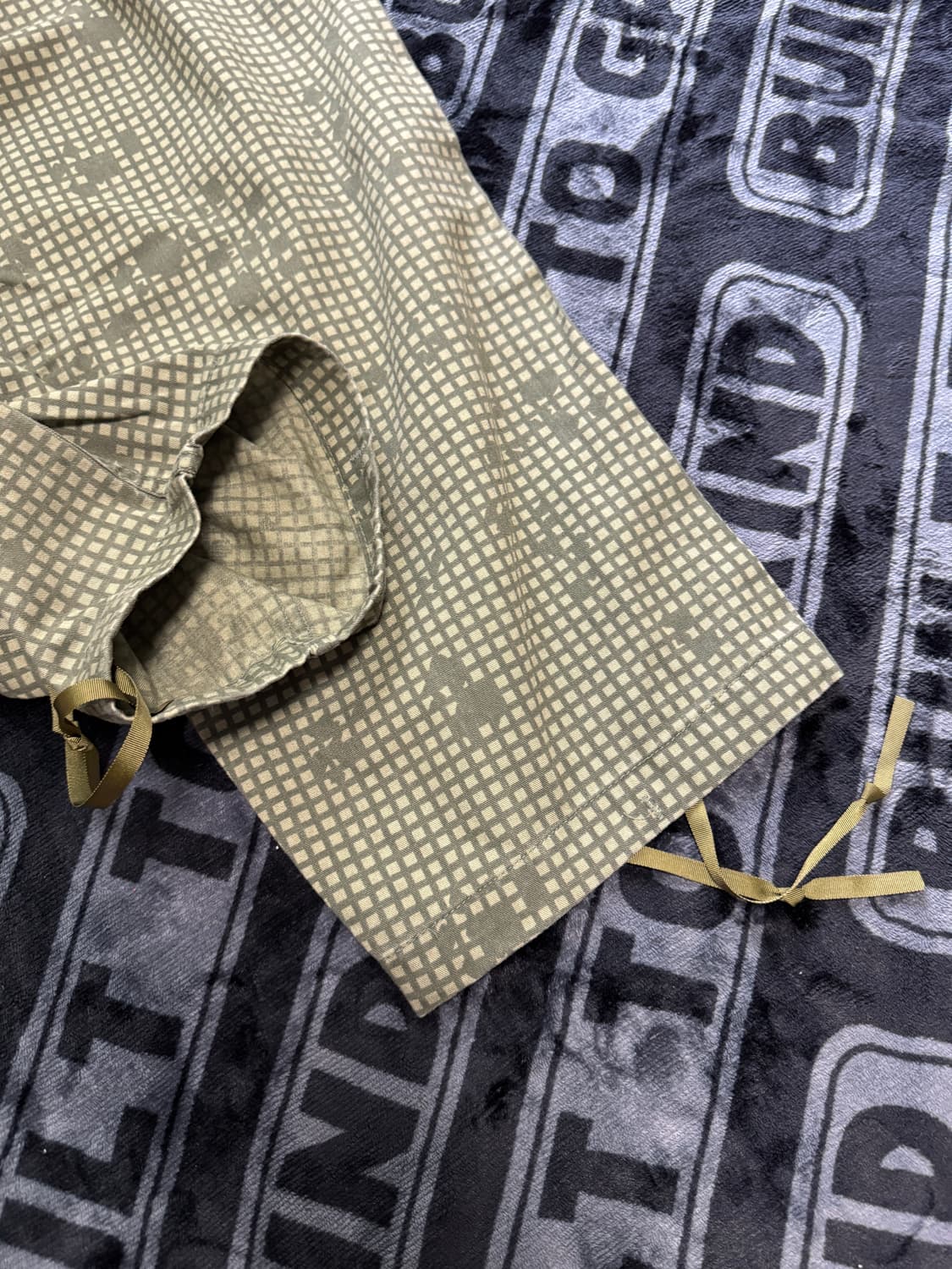 나이트 데저트 카모플라주 밀리터리 아미 트라우저 팬츠 그린 31-35 상품이미지3