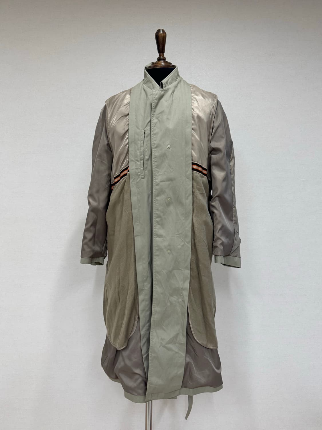 클래식 카키 싱글 트렌치 코트 상품이미지9