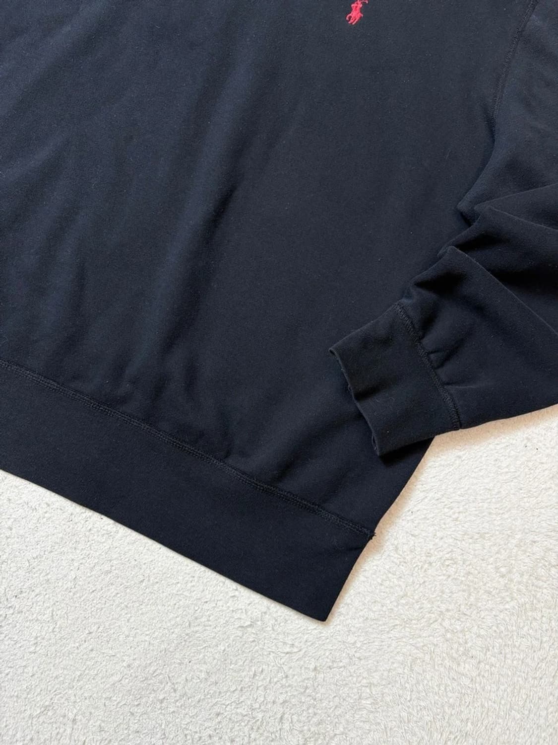 폴로 랄프로렌 로고 큐알 크루넥 맨투맨 PN6467 상품이미지5