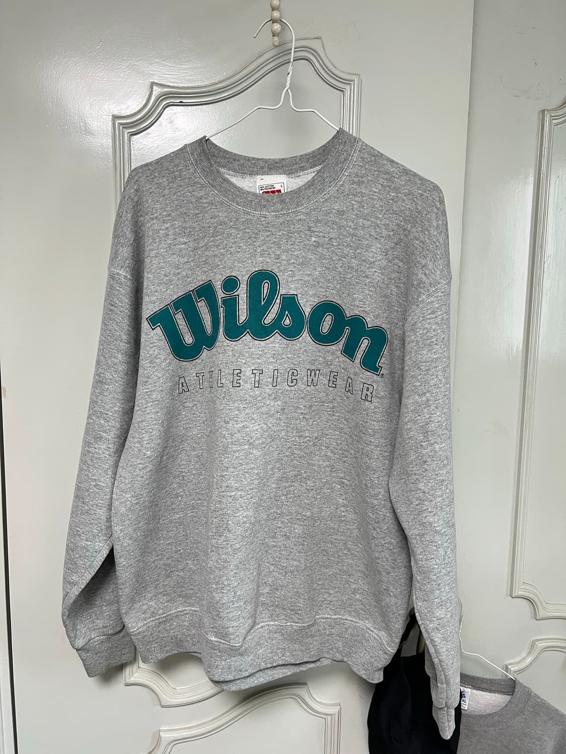 Wilson 윌슨 빈티지 맨투맨 그레이 Made in USA L (XL) 상품이미지1