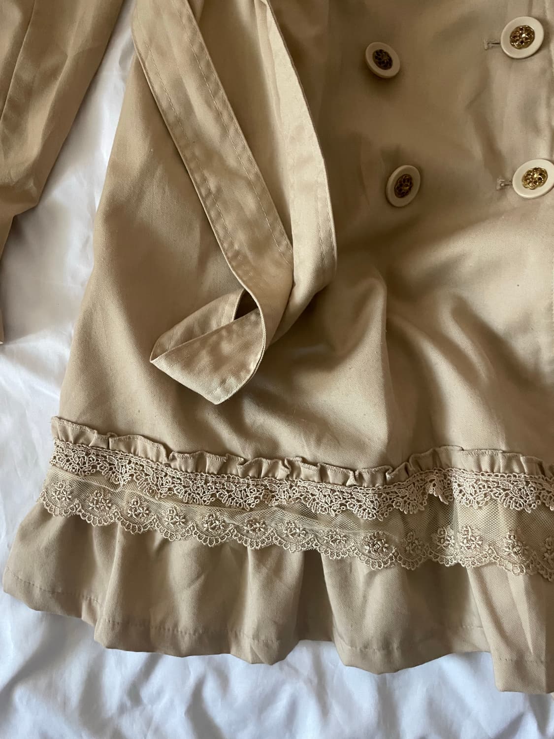 액시스팜 갸루 모리 레이스 코트 상품이미지9