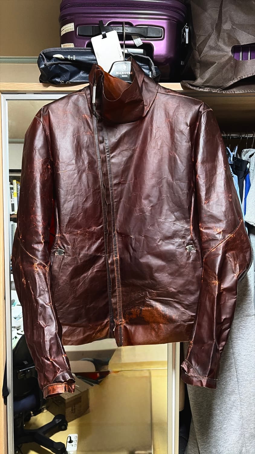 isaac sellam apparition leather jacket L 상품이미지5
