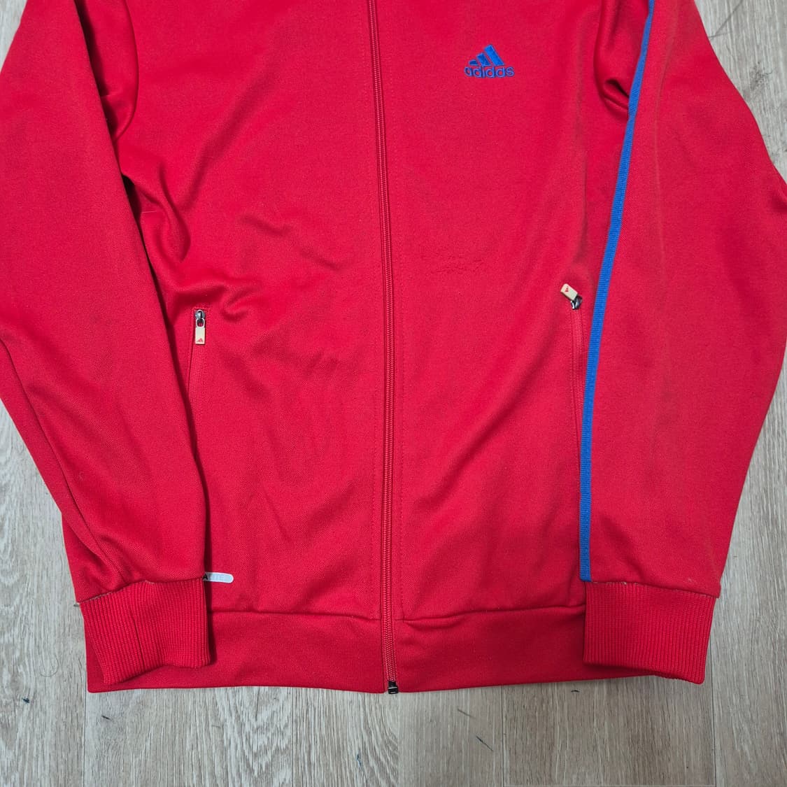 아디다스 여성 삼선 클리마라이트 트랙탑 져지 상품이미지3