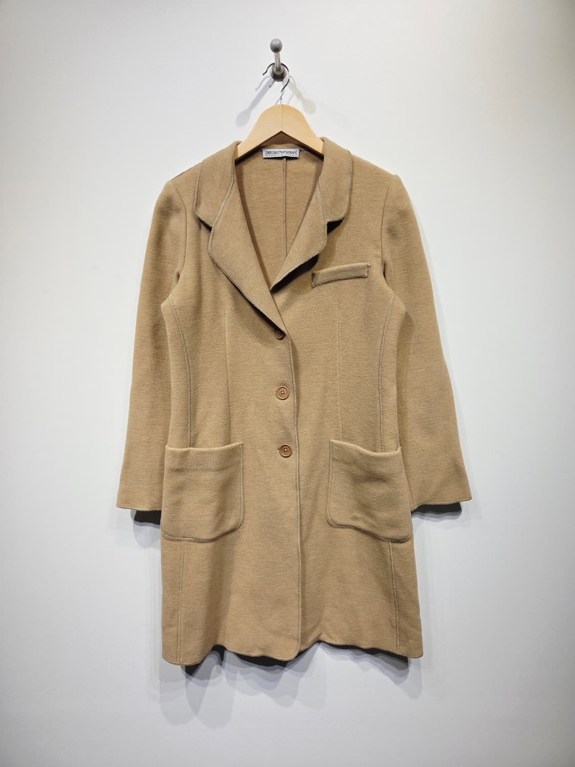 EMPORIO ARMANI 엠포리오 아르마니 울 캐시미어 코트 자켓 상품이미지2