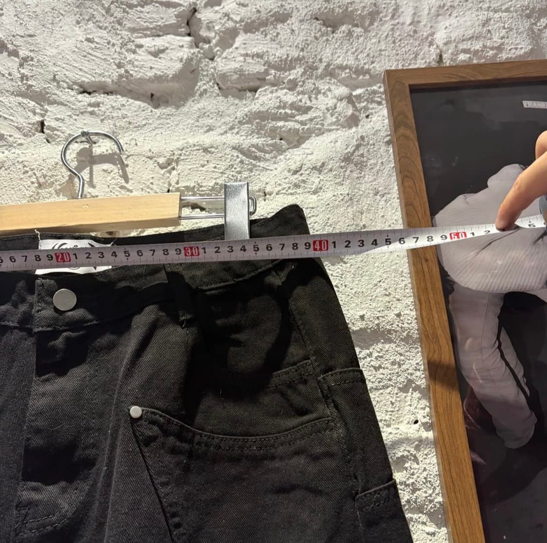 빈티지 일본 자수 데님 팬츠 상품이미지7