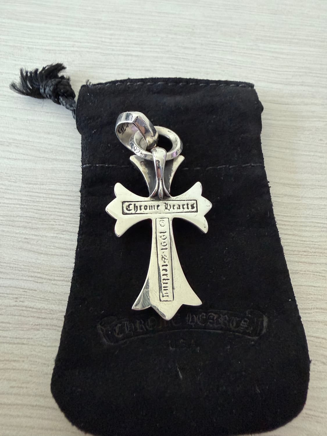 크롬하츠 스몰크로스 위드 베일 상품이미지5