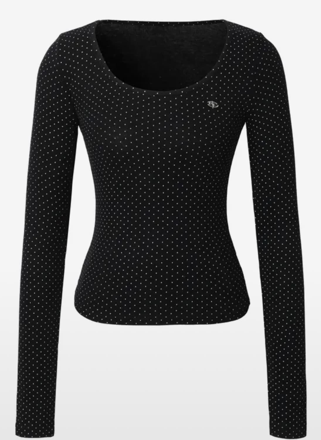 카키포인트 Dot U-neck 상품이미지1