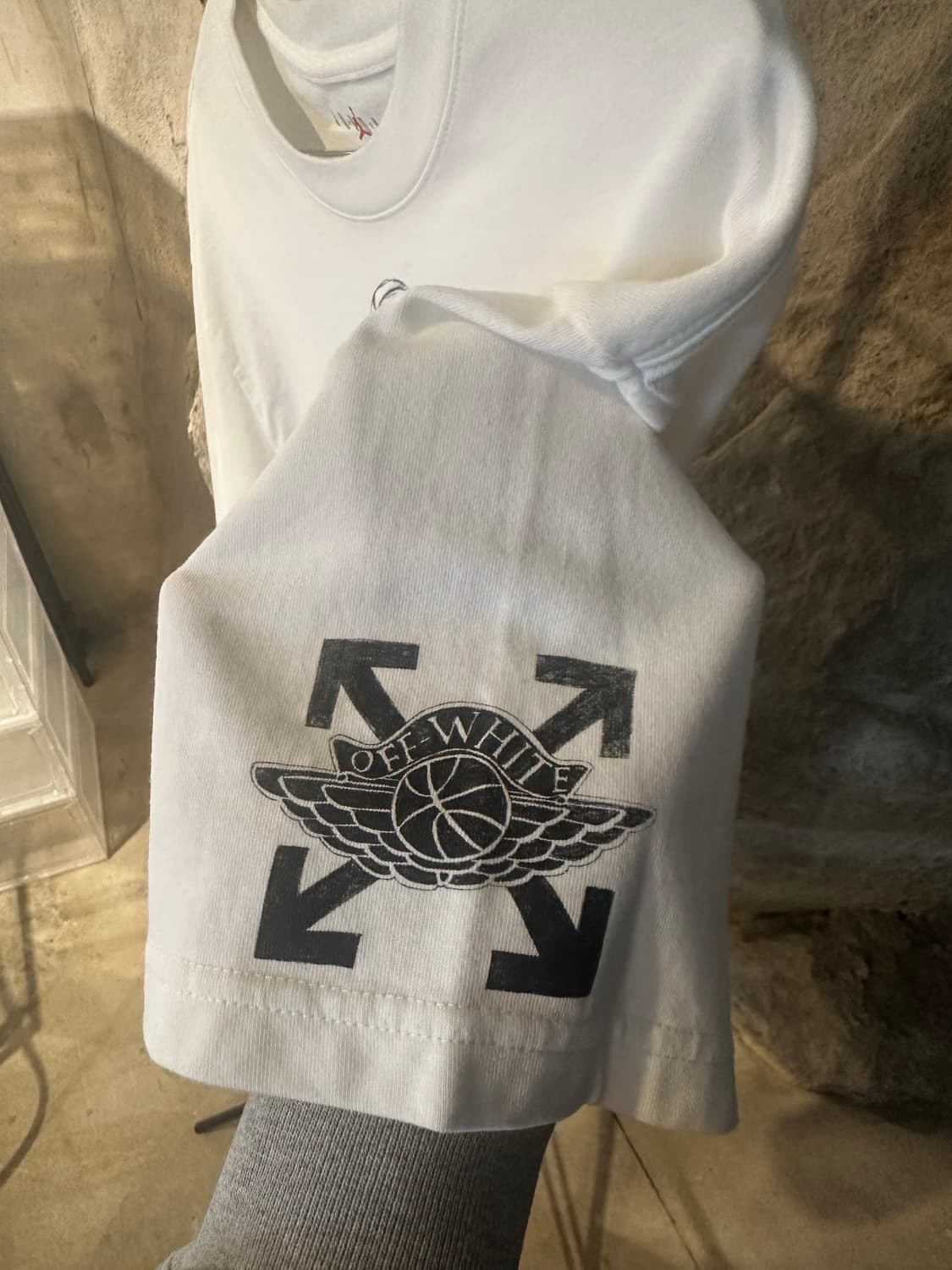 조던 x 오프화이트 반팔 상품이미지4