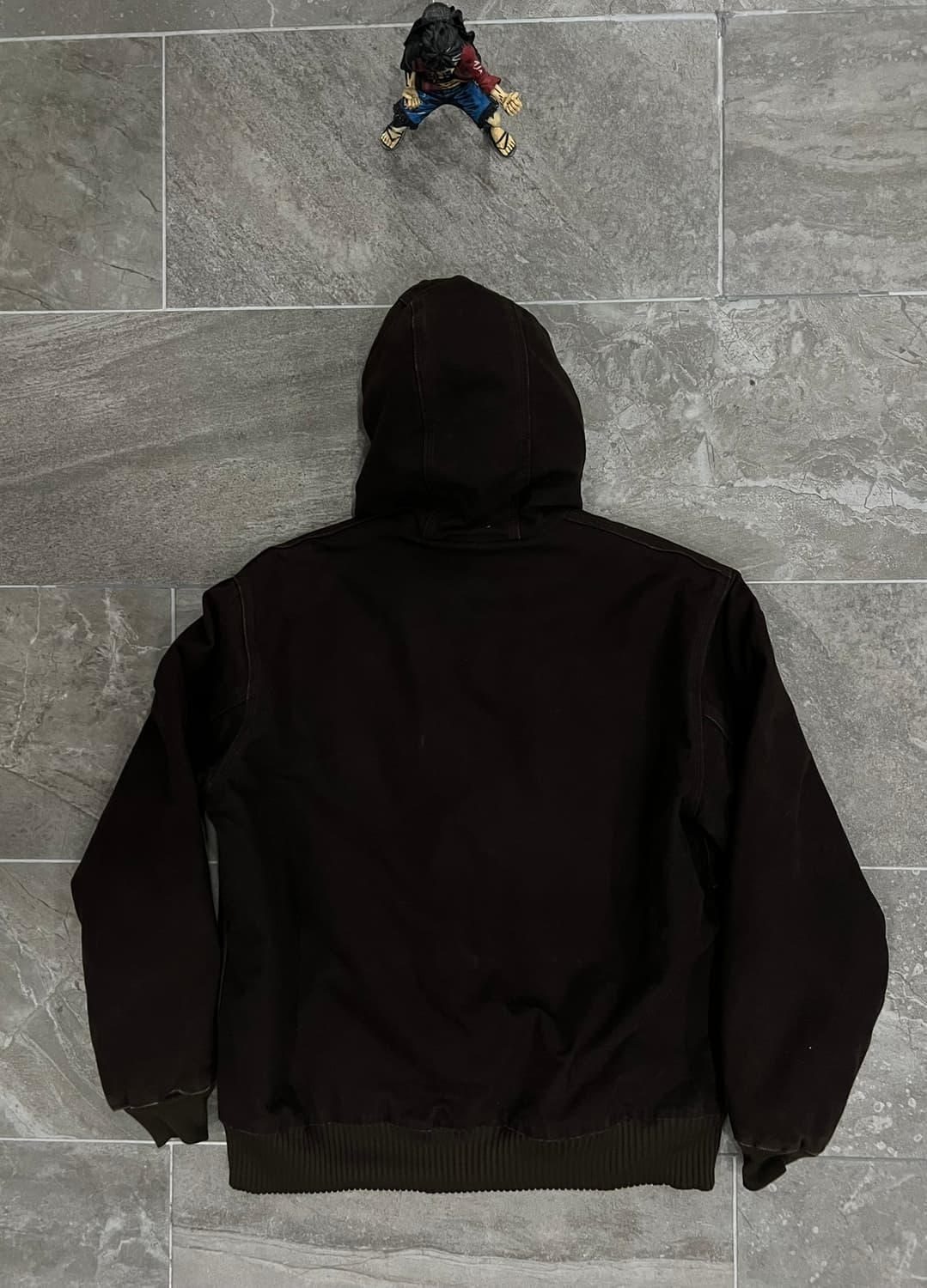 (M) 칼하트 덕 액티브 후드자켓 J130 DKB 다크브라운 상품이미지2