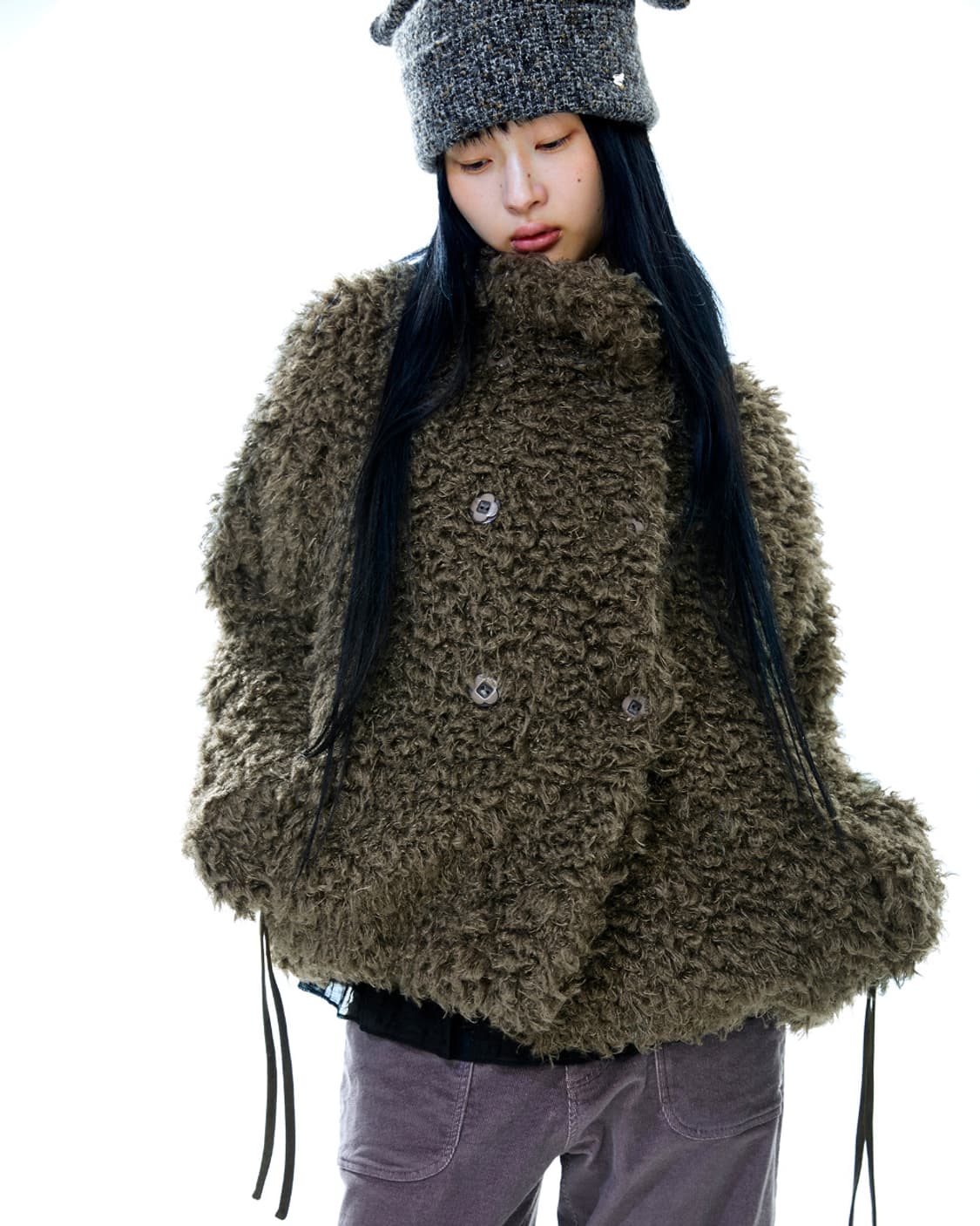 COYSEIO HAIRY FUR JACKET 상품이미지2