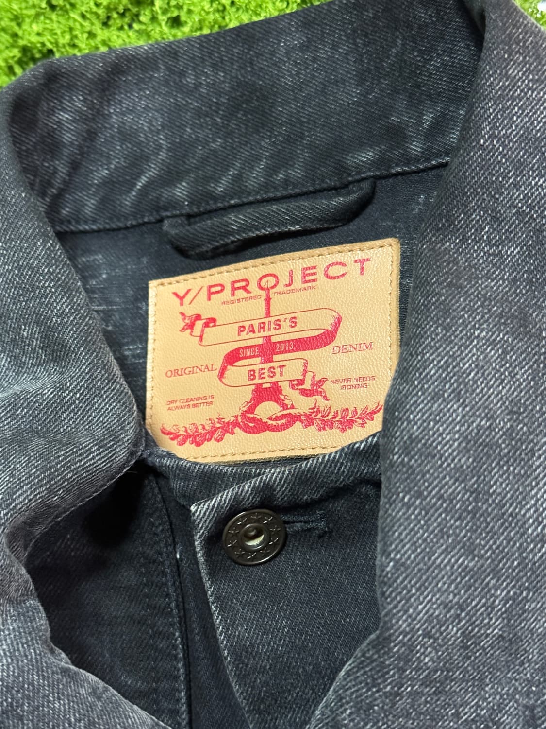 와이프로젝트 더블레이어 데님 자켓 상품이미지2