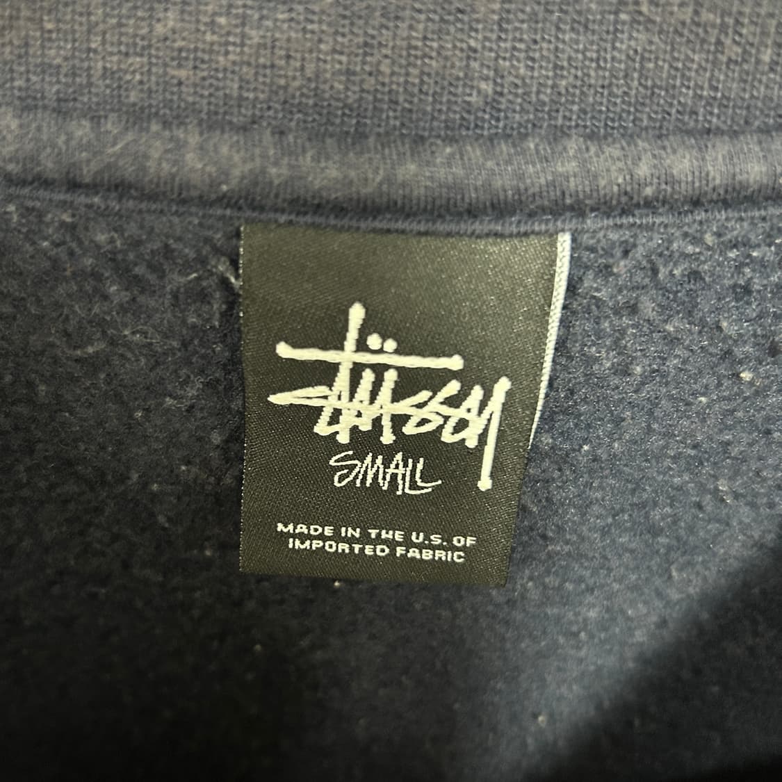 00s 스투시 고질라 그래픽 크루넥 맨투맨 네이비 상품이미지6