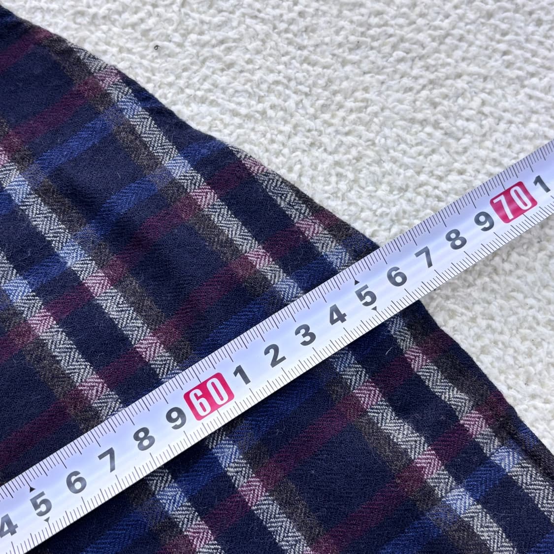 110 닥스 남성 체크 긴팔 셔츠 0324E 상품이미지5