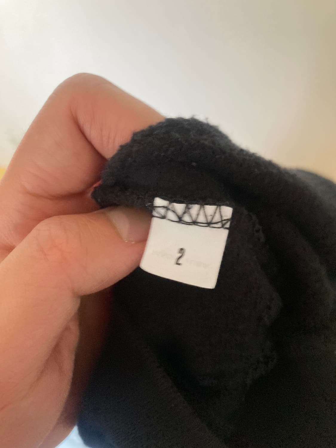 yzy 이지 고샤 블랙독 후드 블랙 2사이즈 상품이미지3