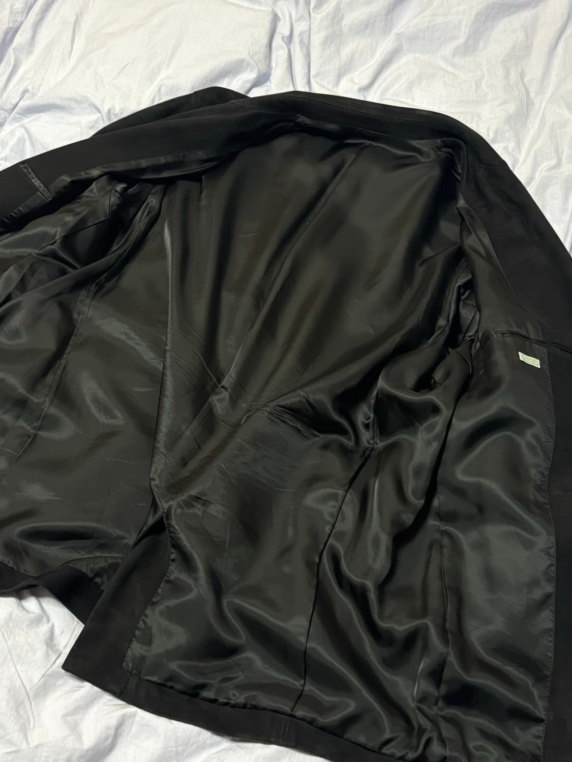 아프레쎄 스웨이드 레더 테일러드 자켓 상품이미지5