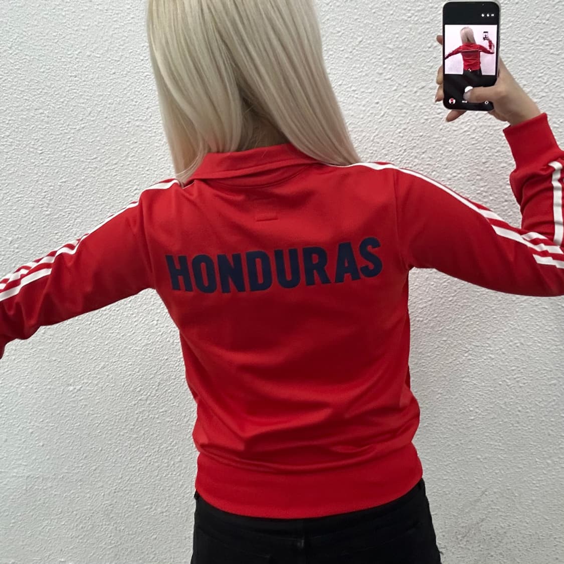 아디다스 온두라스 레드 트랙탑 85 상품이미지3