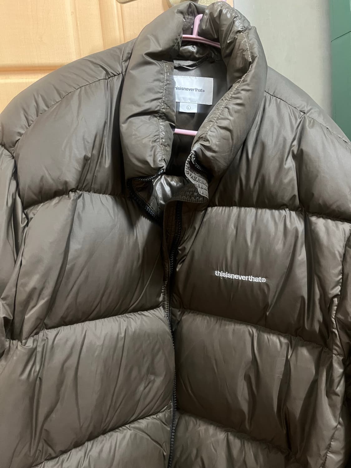 디스이즈네버댓 퍼텍스 다운 자켓 브라운L 상품이미지3