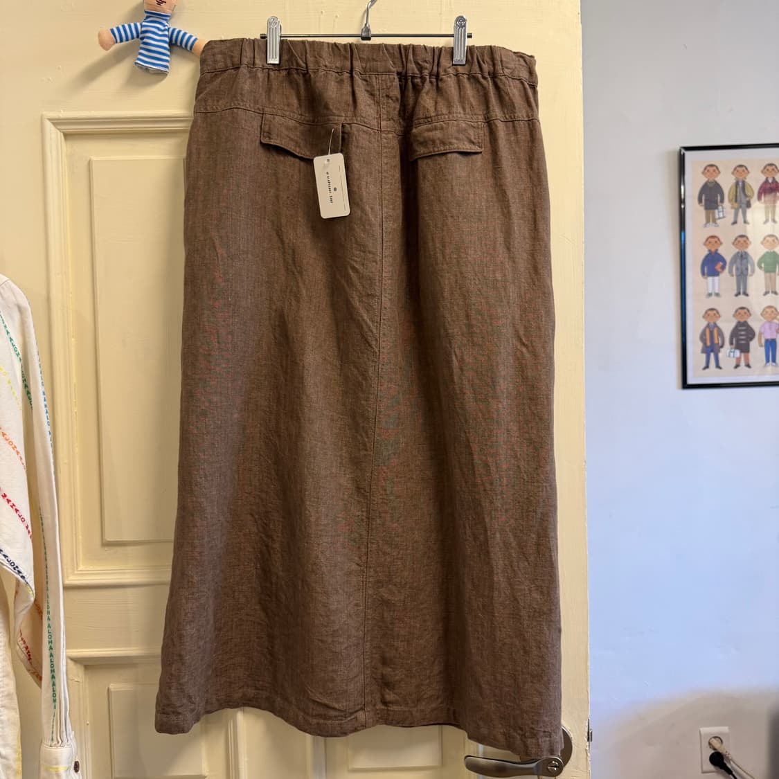 린넨 스커트 상품이미지4