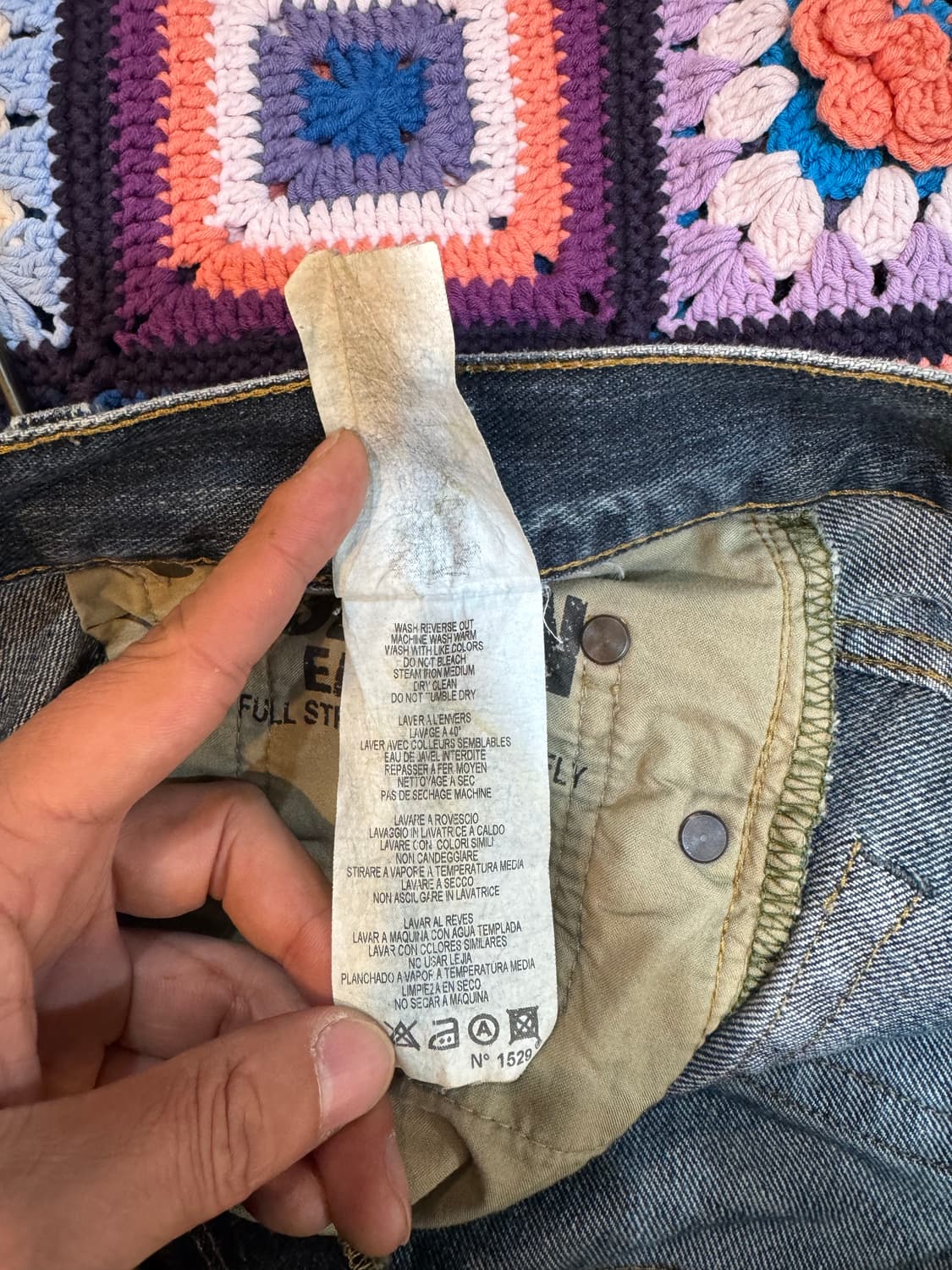 폴로 랄프로렌 빈티지 데님 팬츠 30in 상품이미지10