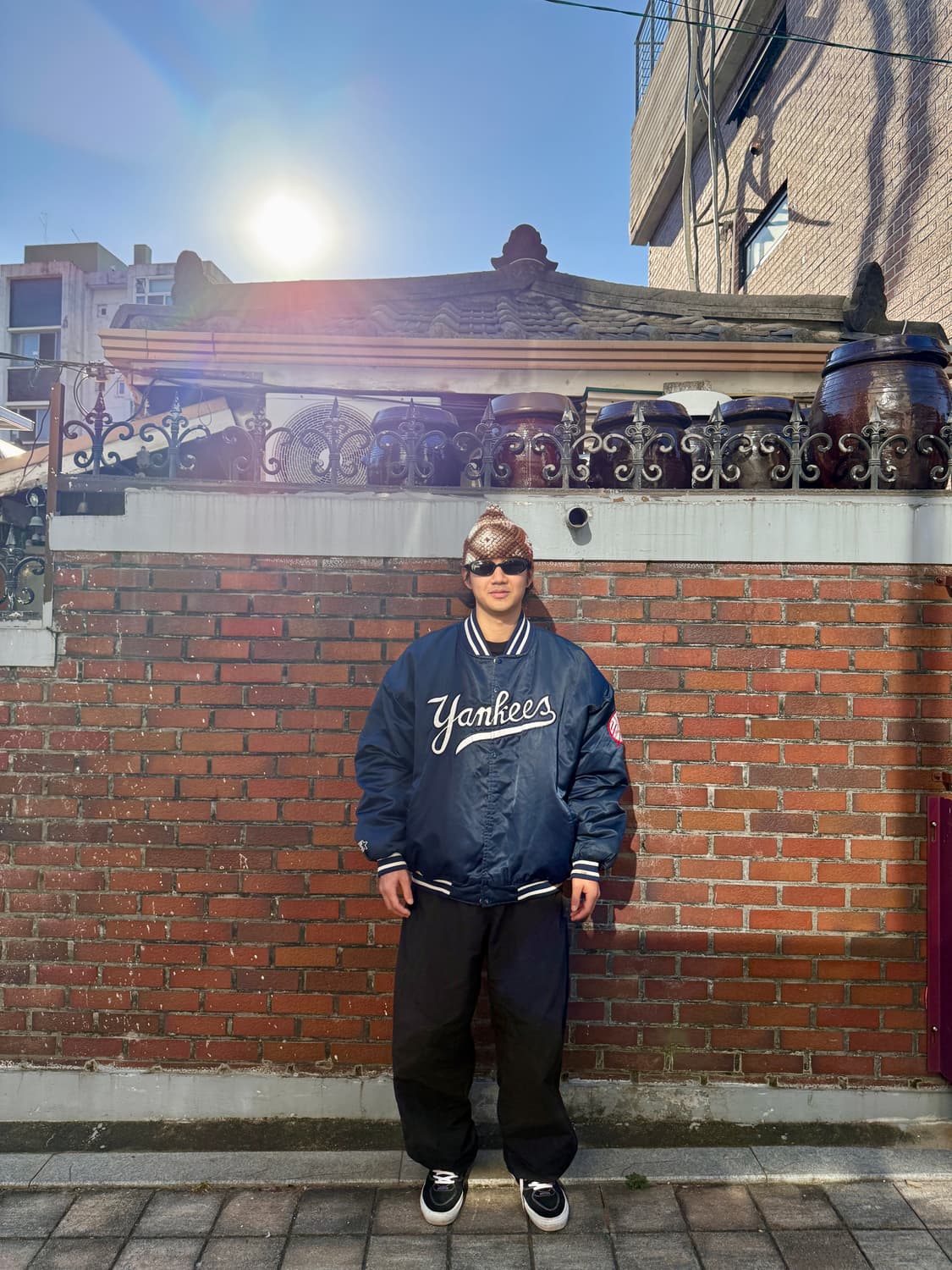 90s 스타터 뉴욕 양키즈 자켓 2XL(4XL) 상품이미지2